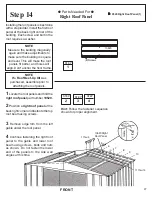 Preview for 27 page of Arrow 697.68221 Owner'S Manual & Assembly Instructions