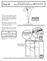 Preview for 33 page of Arrow 697.68221 Owner'S Manual & Assembly Instructions