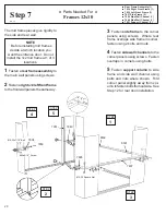 Preview for 20 page of Arrow 697.68608 Owner'S Manual & Assembly Instructions