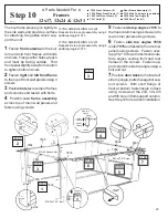 Preview for 23 page of Arrow 697.68608 Owner'S Manual & Assembly Instructions