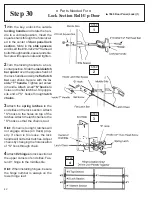 Preview for 42 page of Arrow 697.68608 Owner'S Manual & Assembly Instructions