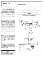 Preview for 45 page of Arrow 697.68608 Owner'S Manual & Assembly Instructions