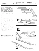 Preview for 14 page of Arrow 697.68617 Owner'S Manual & Assembly Instructions