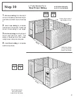 Preview for 23 page of Arrow 697.68617 Owner'S Manual & Assembly Instructions