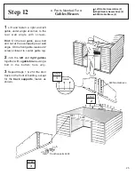 Preview for 25 page of Arrow 697.68617 Owner'S Manual & Assembly Instructions