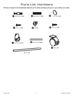 Предварительный просмотр 4 страницы Arrow 81100 Assembly Instructions Manual