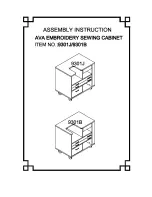 Arrow 9301 B Assembly Instruction Manual preview