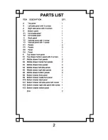 Preview for 3 page of Arrow 9301 B Assembly Instruction Manual