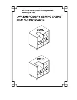 Preview for 14 page of Arrow 9301 B Assembly Instruction Manual