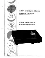 Preview for 1 page of Arrow AIA Operator'S Manual