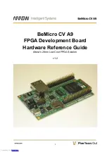 Arrow BeMicro CV A9 Hardware Reference Manual preview