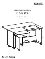 Preview for 1 page of Arrow Christa 1401 Assembly Instructions Manual