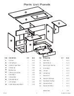 Preview for 3 page of Arrow Christa 1401 Assembly Instructions Manual