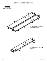 Preview for 8 page of Arrow Christa 1401 Assembly Instructions Manual