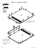 Preview for 9 page of Arrow Christa 1401 Assembly Instructions Manual