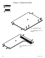 Preview for 10 page of Arrow Christa 1401 Assembly Instructions Manual