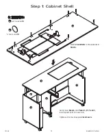 Preview for 14 page of Arrow Christa 1401 Assembly Instructions Manual