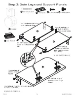 Preview for 16 page of Arrow Christa 1401 Assembly Instructions Manual