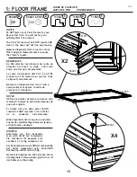 Preview for 13 page of Arrow CLG88FG Series Owner'S Manual & Assembly Manual