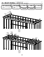 Preview for 28 page of Arrow CLP104BG Owner'S Manual & Assembly Manual