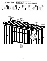 Preview for 31 page of Arrow CLP104BG Owner'S Manual & Assembly Manual