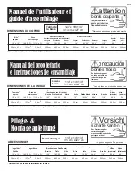 Preview for 2 page of Arrow CPH101507 Owner'S Manual & Assembly Manual