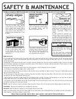 Preview for 3 page of Arrow CPH101507 Owner'S Manual & Assembly Manual