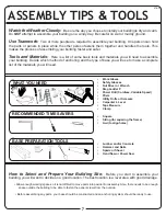 Preview for 7 page of Arrow CPH101507 Owner'S Manual & Assembly Manual