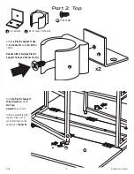 Предварительный просмотр 9 страницы Arrow Dixie 3401 White Assembly Instructions Manual