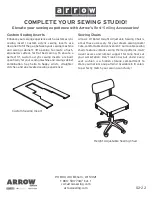 Preview for 14 page of Arrow Dixie 3401 White Assembly Instructions Manual