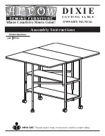 Preview for 1 page of Arrow DIXIE 3401 Assembly Instructions Manual