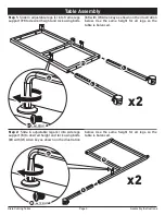 Preview for 4 page of Arrow DIXIE 3401 Assembly Instructions Manual