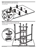 Preview for 6 page of Arrow DIXIE 3401 Assembly Instructions Manual