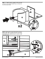 Preview for 7 page of Arrow DIXIE 3401 Assembly Instructions Manual