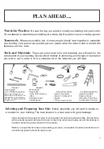 Предварительный просмотр 3 страницы Arrow ED108 Owner'S Manual & Assembly Instructions