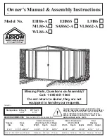 Arrow EH86-A Owner'S Manual & Assembly Instructions preview