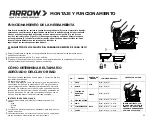 Preview for 23 page of Arrow ET200BN Instruction Manual