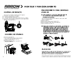 Preview for 24 page of Arrow ET200BN Instruction Manual