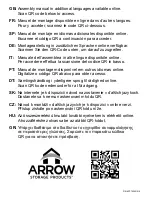 Предварительный просмотр 2 страницы Arrow EZ8772HVCC Owner'S Manual And Assembly Manual