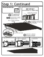 Preview for 20 page of Arrow EZ8772HVCC Owner'S Manual And Assembly Manual