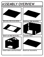 Preview for 13 page of Arrow EZEE SHED EZ10872HVCC Owner'S Manual & Assembly Manual