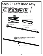 Preview for 47 page of Arrow EZEE SHED EZ10872HVCC Owner'S Manual & Assembly Manual