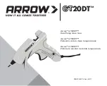 Arrow GT20DT Manual preview