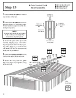 Предварительный просмотр 28 страницы Arrow HM101267-A1 Owner'S Manual & Assembly Instructions