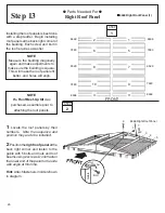 Preview for 26 page of Arrow HM10867 Owner'S Manual & Assembly Instructions