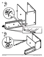 Preview for 10 page of Arrow Hobby Craft Desk X1001 Assembly Instructions Manual