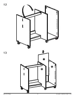 Preview for 12 page of Arrow Hobby Craft Desk X1001 Assembly Instructions Manual