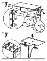 Preview for 14 page of Arrow Hobby Craft Desk X1001 Assembly Instructions Manual