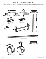 Preview for 4 page of Arrow Laverne 451 Assembly Instructions Manual