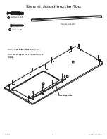 Предварительный просмотр 14 страницы Arrow Laverne 451 Assembly Instructions Manual